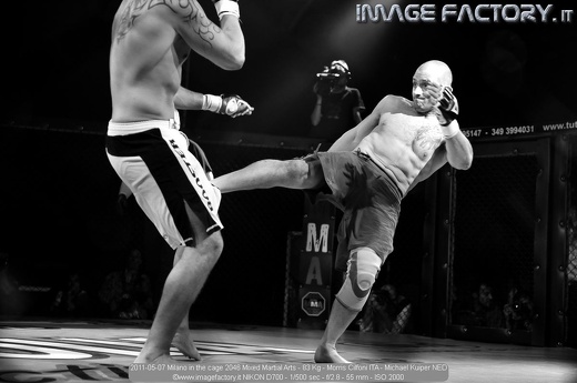 2011-05-07 Milano in the cage 2046 Mixed Martial Arts - 83 Kg - Morris Cilfoni ITA - Michael Kuiper NED